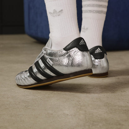 Adidas Taekwondo Sneakers - Silver Metallic / Black / Resin Yellow - view 2