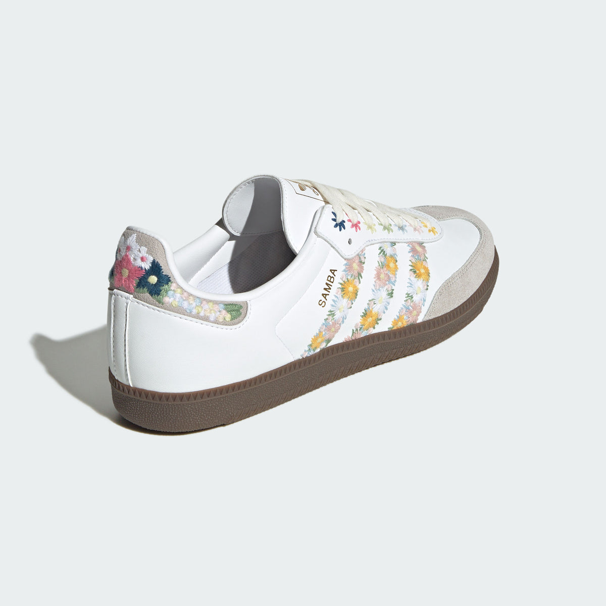 Adidas Samba OG Sneakers - White / Chalk White / Chrome Grey - view 6