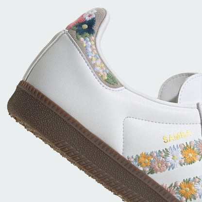 Adidas Samba OG Sneakers - White / Chalk White / Chrome Grey - view 8