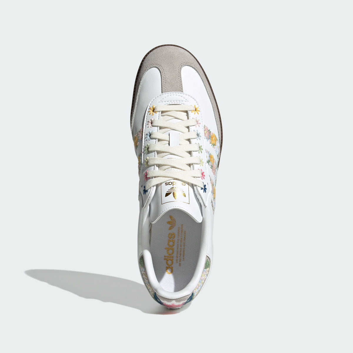 Adidas Samba OG Sneakers - White / Chalk White / Chrome Grey - view 3