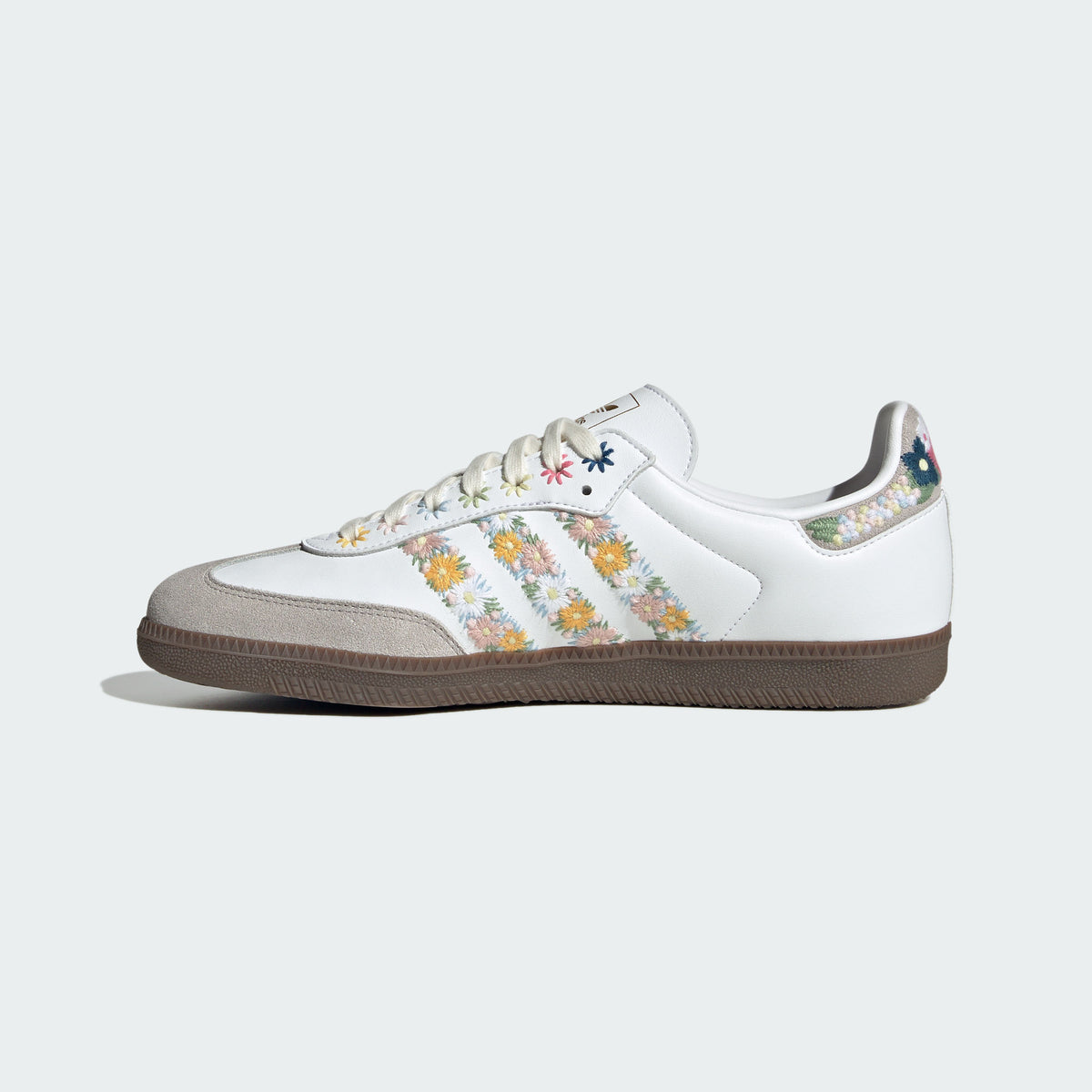 Adidas Samba OG Sneakers - White / Chalk White / Chrome Grey - view 2