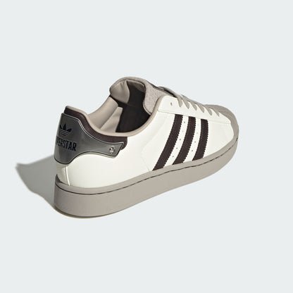 Adidas Superstar II Sneakers - Chalk White / Brown / Collegiate Silver Grey - view 6
