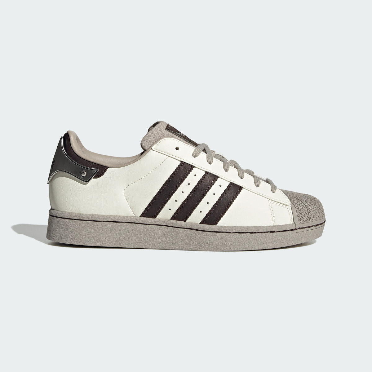 Adidas Superstar II Sneakers - Chalk White / Brown / Collegiate Silver Grey - view 1