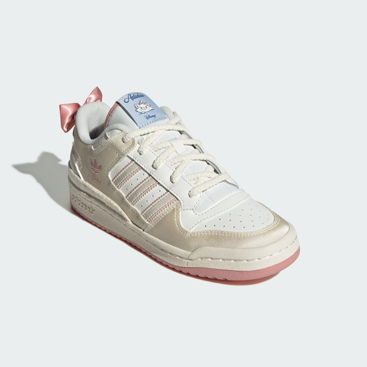 Adidas Forum LOW CL W Sneakers - Crystal White / Chalk White / Wonder Mauve - view 5