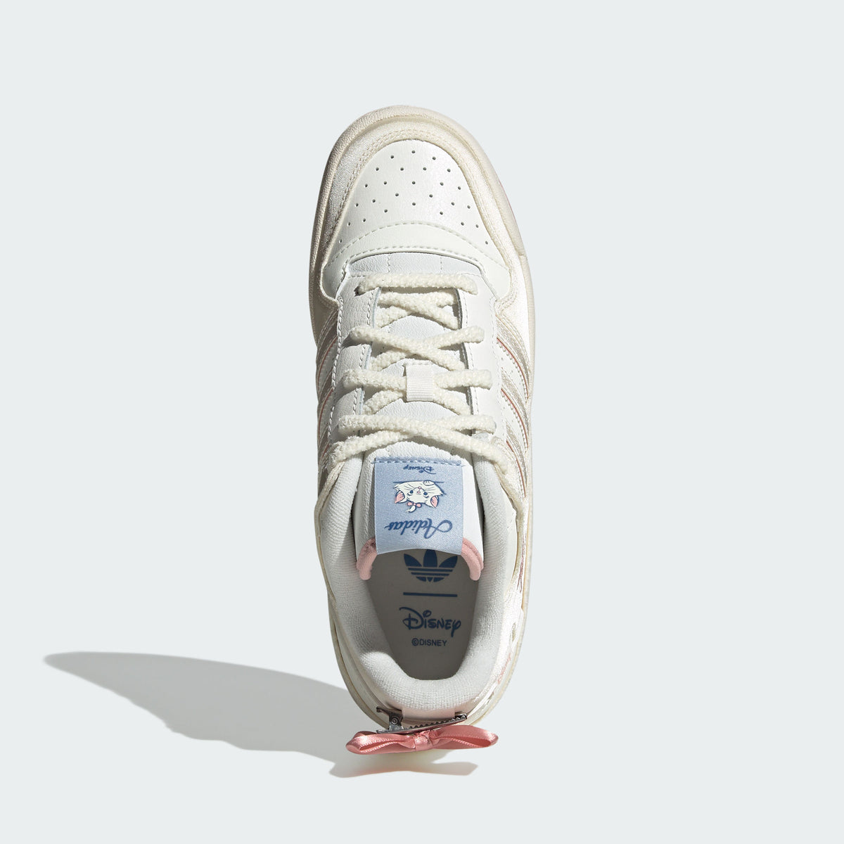 Adidas Forum LOW CL W Sneakers - Crystal White / Chalk White / Wonder Mauve - view 3