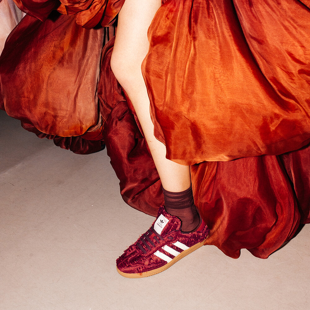 Adidas Samba OG Sneakers - Energy Red / Off White / Shadow Red - view 3