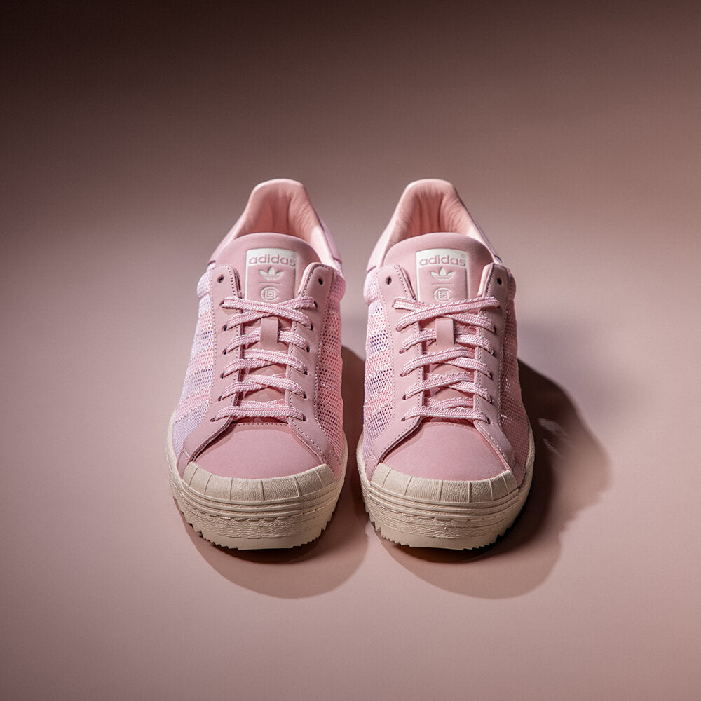 Adidas CLOT Superstar B Sneakers - Light Pink / Wonder White / White - view 2
