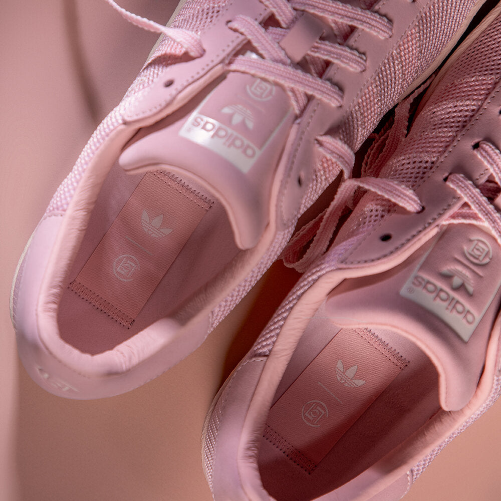 Adidas CLOT Superstar B Sneakers - Light Pink / Wonder White / White - view 5