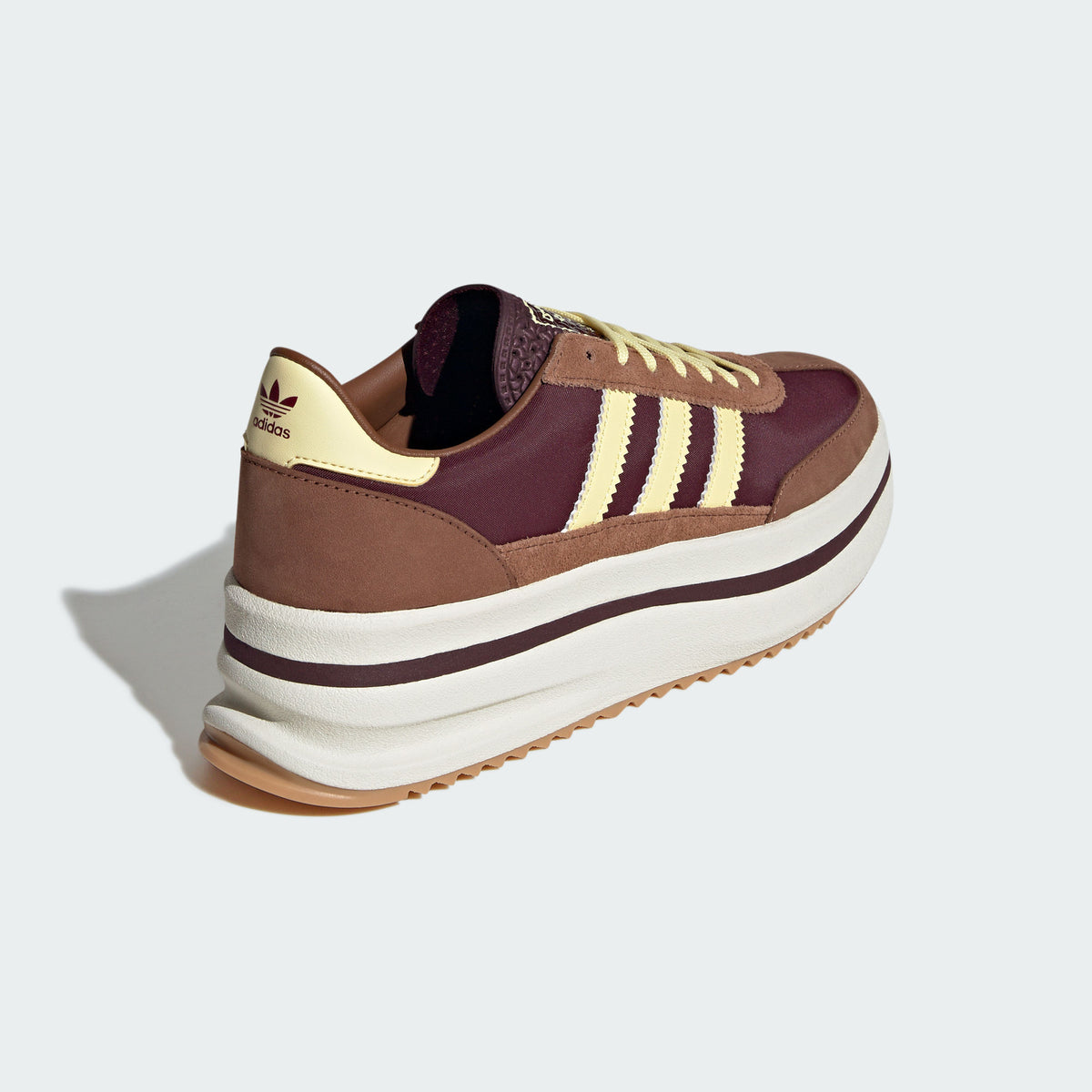 Adidas SL 72 Stack W Sneakers - Plum / Yellow / Soft Brown - view 6