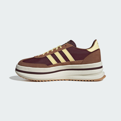 Adidas SL 72 Stack W Sneakers - Plum / Yellow / Soft Brown - view 2
