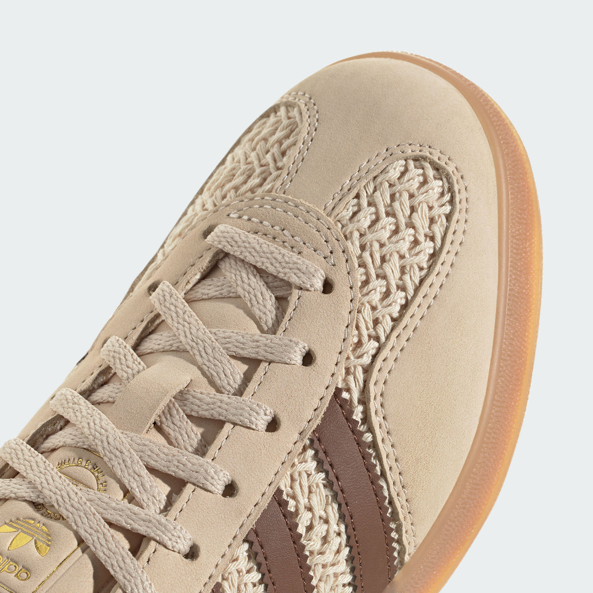 Adidas Gazelle Indoor W Sneakers - Sand Strata / Soft Brown / Resin Yellow - view 8