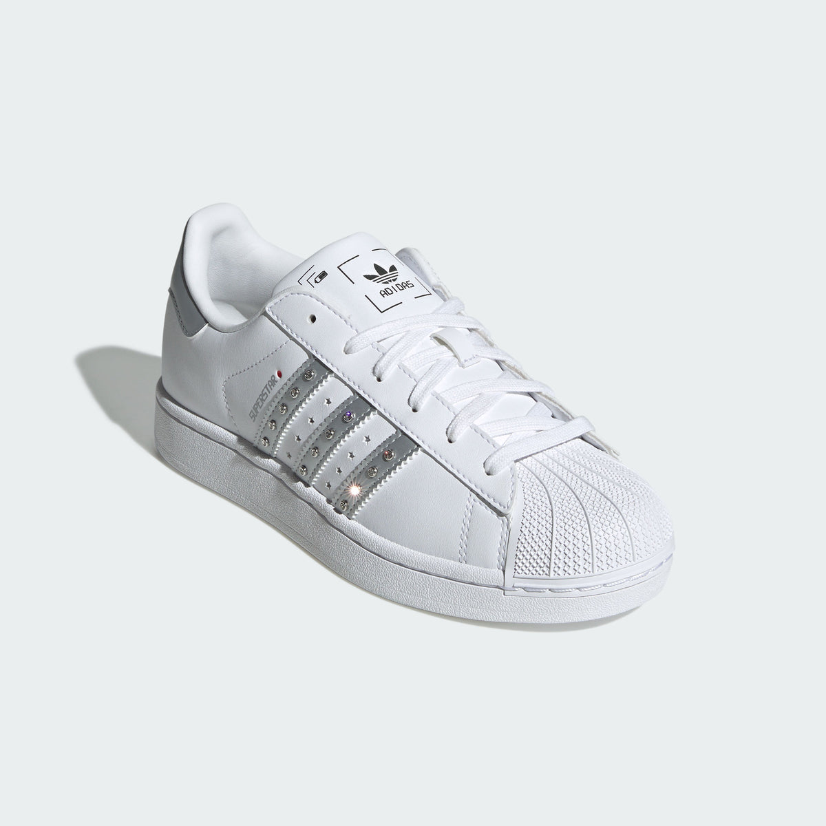 Adidas Superstar II W Sneakers - White / Silver Metallic - view 5