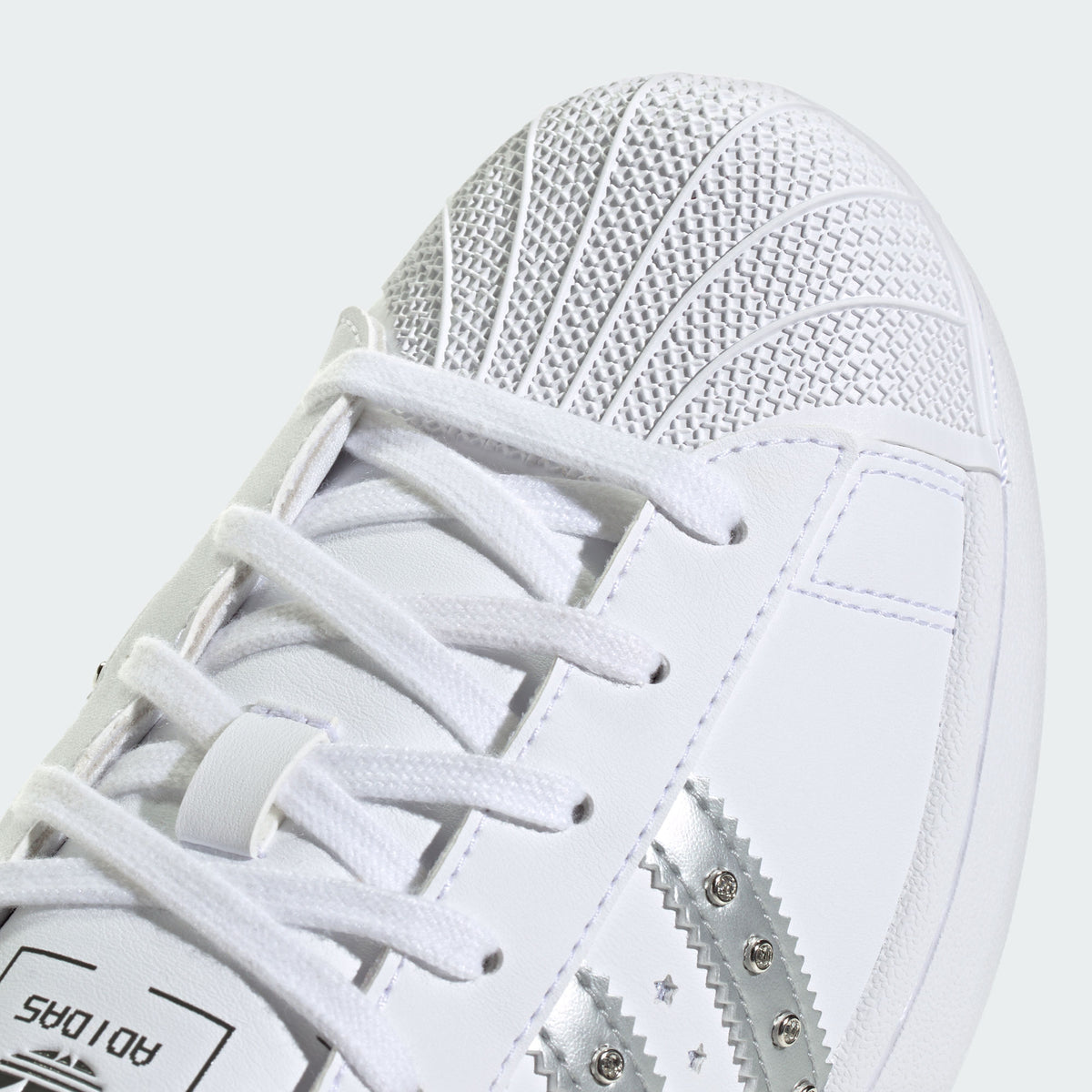 Adidas Superstar II W Sneakers - White / Silver Metallic - view 7