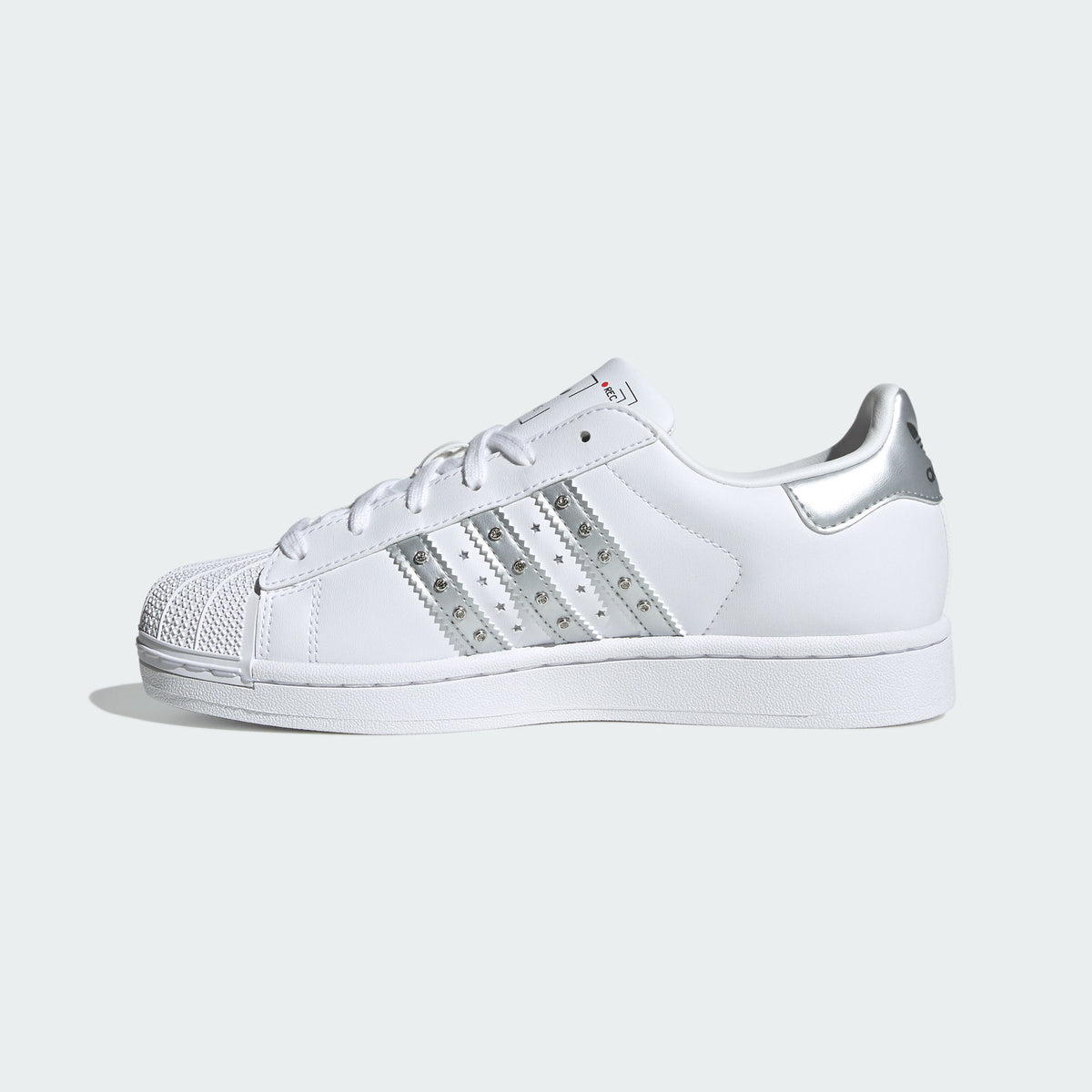 Adidas Superstar II W Sneakers - White / Silver Metallic - view 2