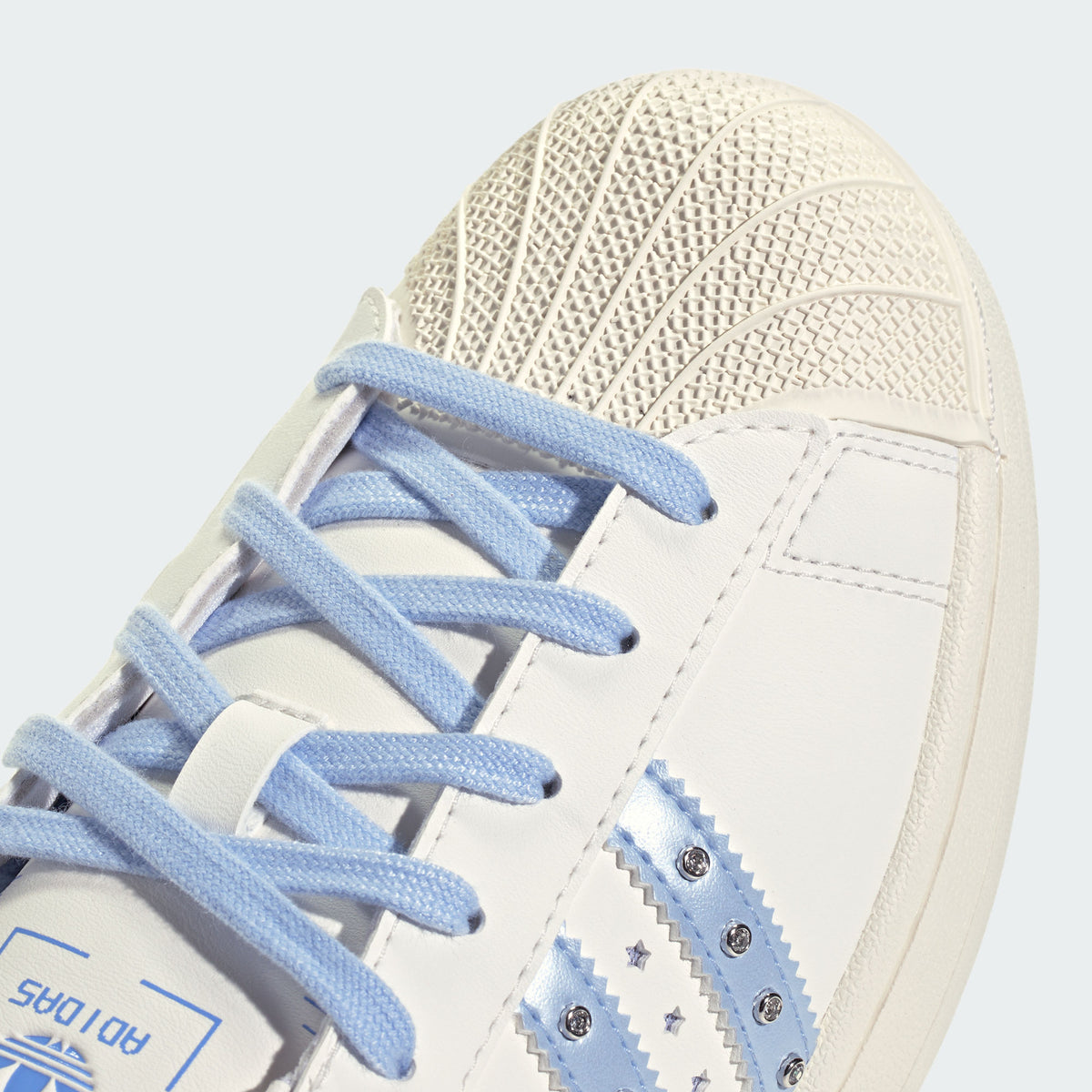 Adidas Superstar II W Sneakers - White / Pale Blue - view 7