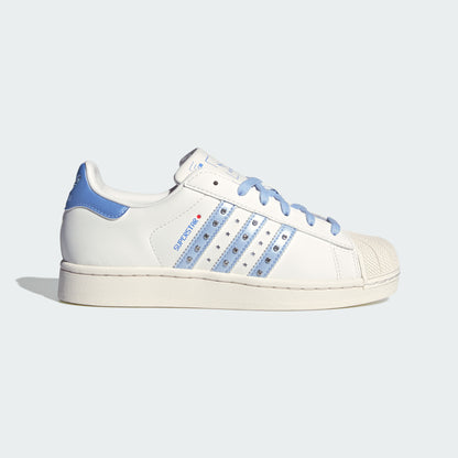 Adidas Superstar II W Sneakers - White / Pale Blue - view 1