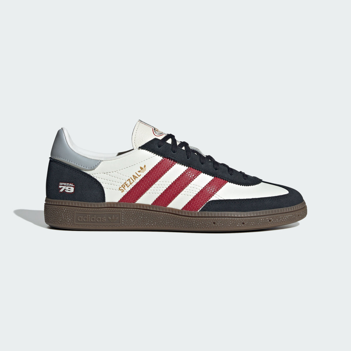 Adidas Handball Spezial Sneakers - Chalk White / Victory Red / Black - view 1
