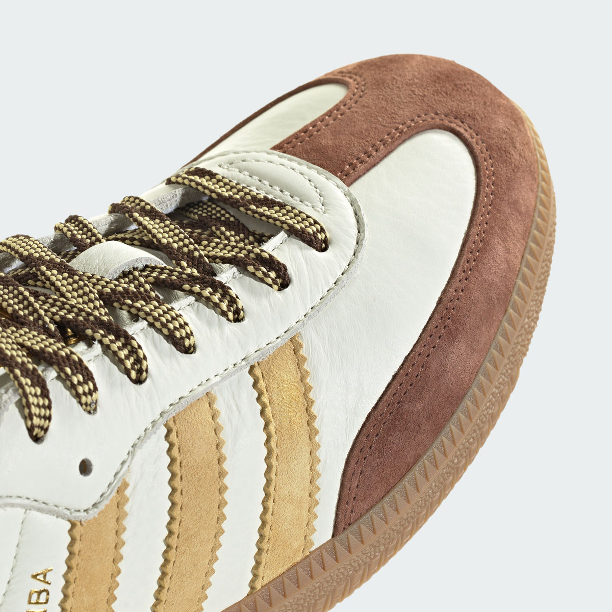 Adidas Samba OG Sneakers - Ivory / Dark Brown / Soft Brown - view 7