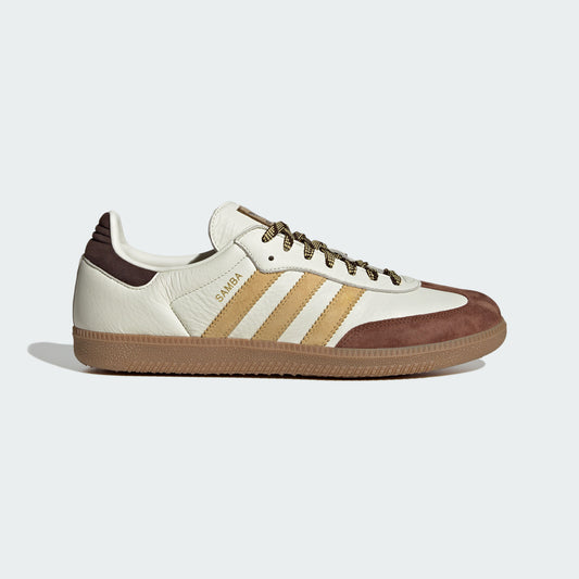 Adidas Samba OG Sneakers - Ivory / Dark Brown / Soft Brown - view 1