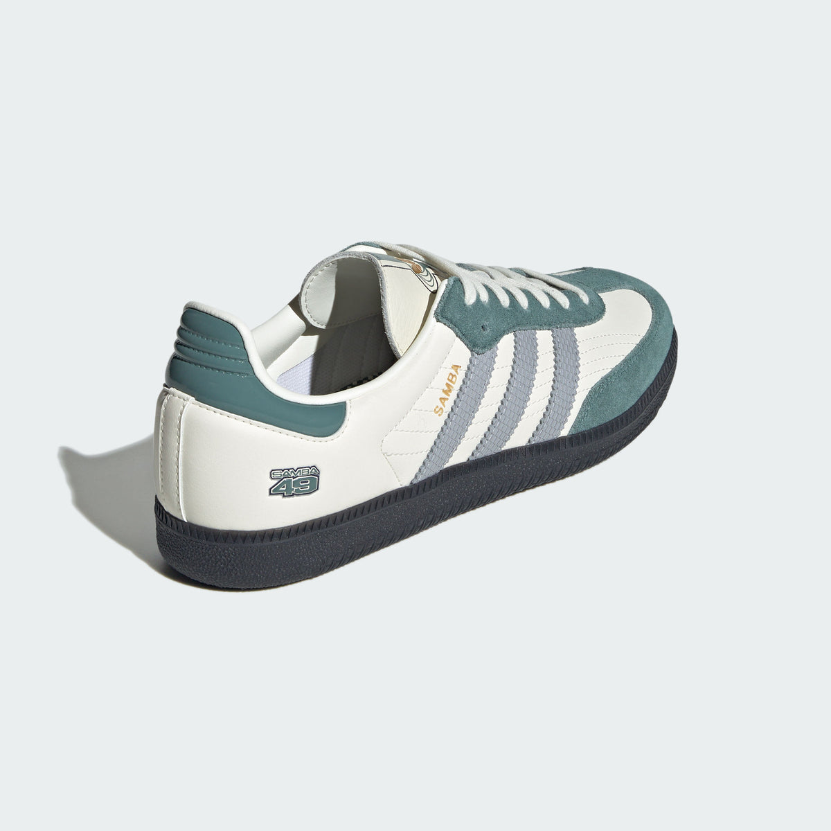 Adidas Samba OG Sneakers - Chalk White / Sage - view 6