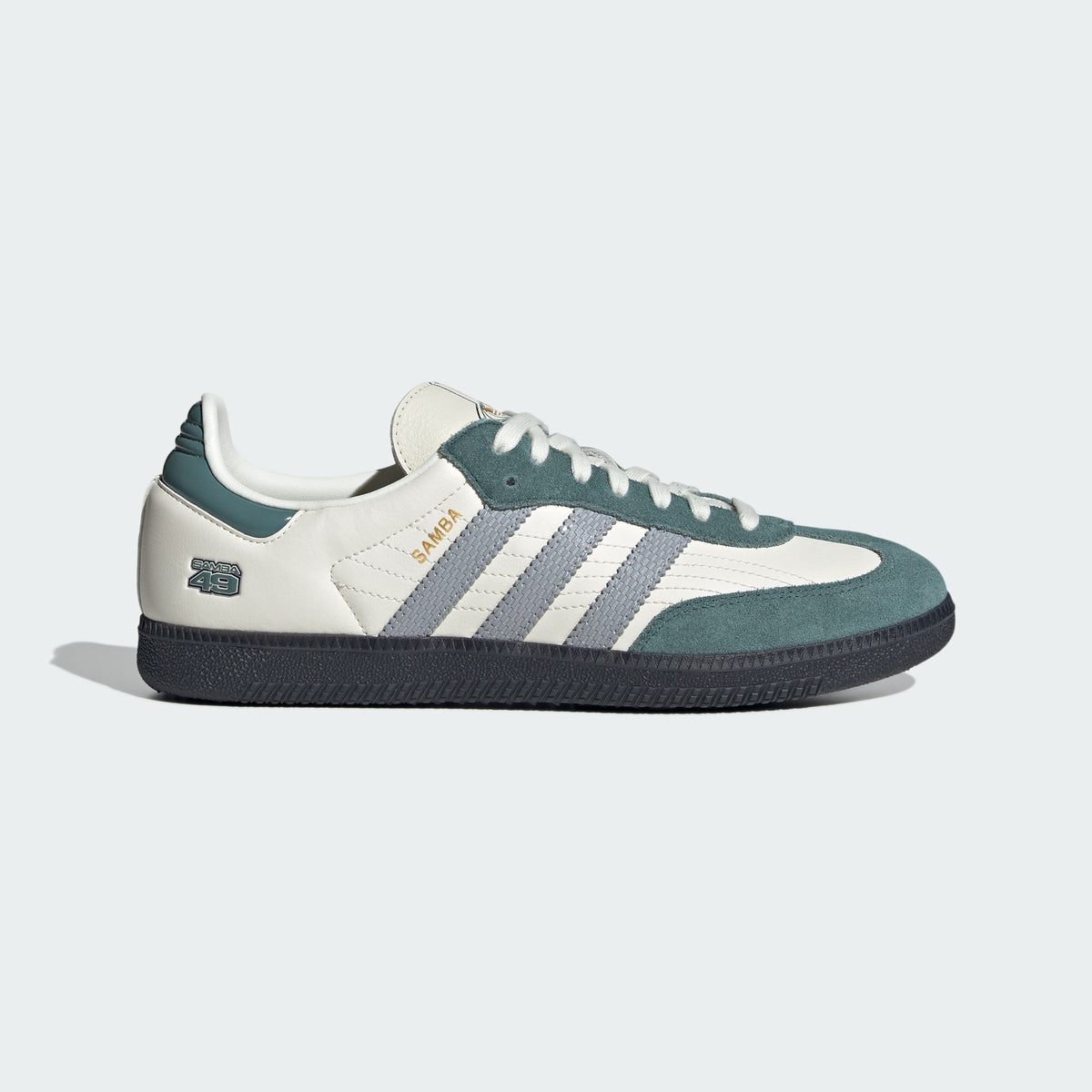 Adidas Samba OG Sneakers - Chalk White / Sage - view 1