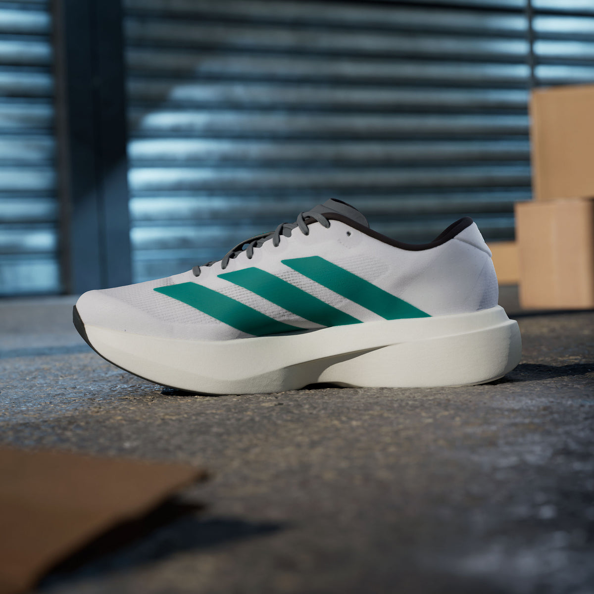 Adidas Adizero Evo SL M Sneakers - White / Royal Blue / Pure Ruby - view 6