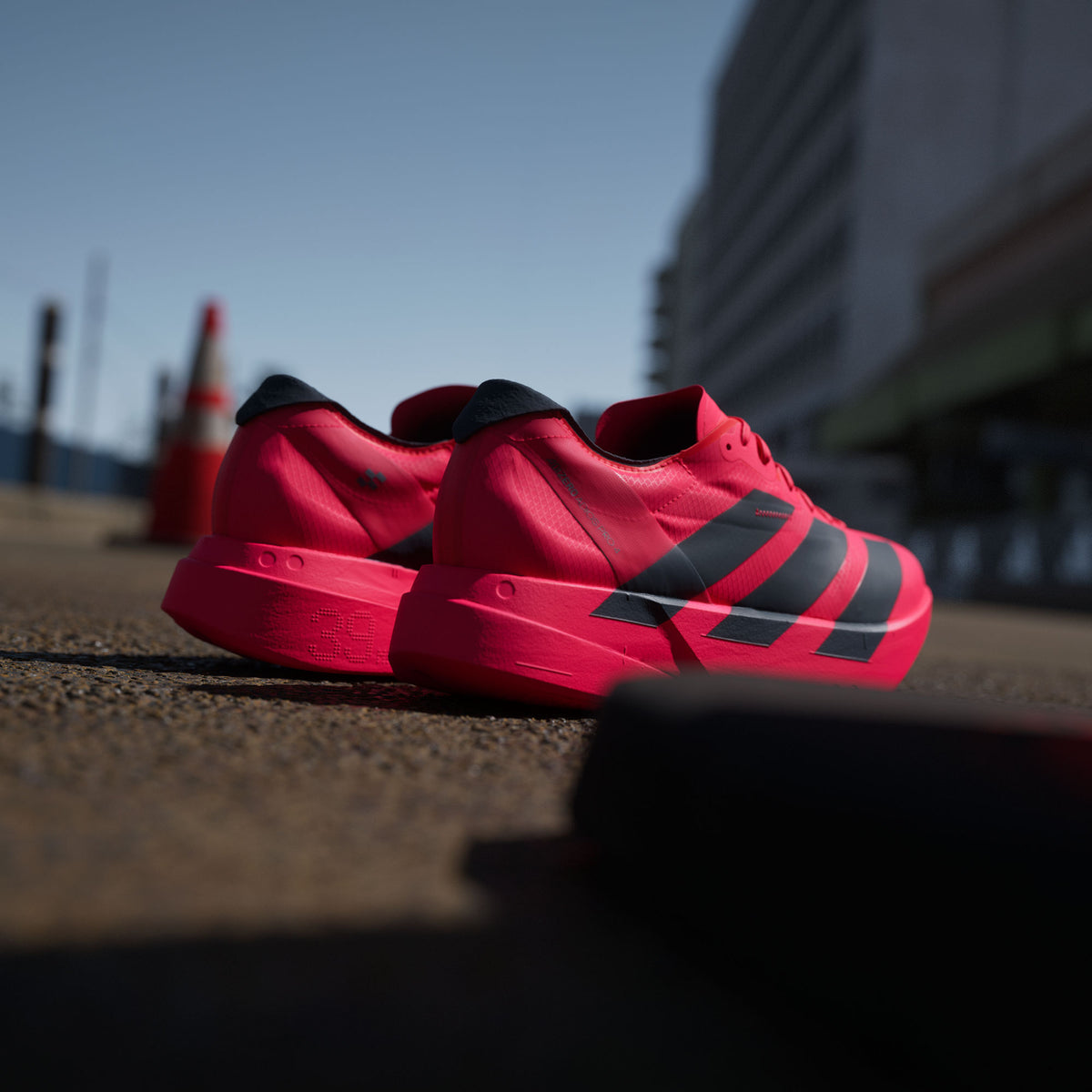 Adidas Adizero Adios PRO 4 M Sneakers - Blue / White / Magic Lime - view 5
