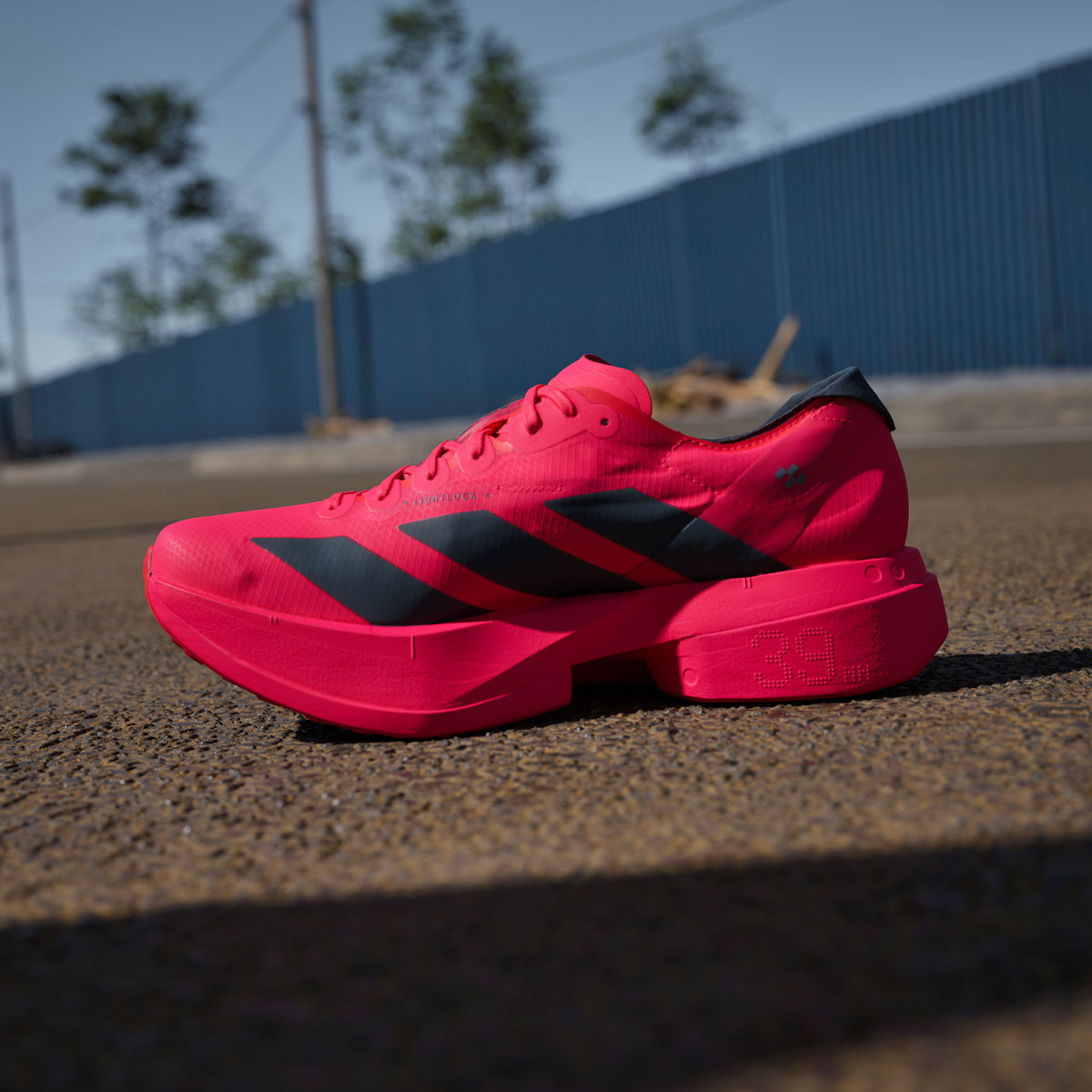 Adidas Adizero Adios PRO 4 M Sneakers - Blue / White / Magic Lime - view 6
