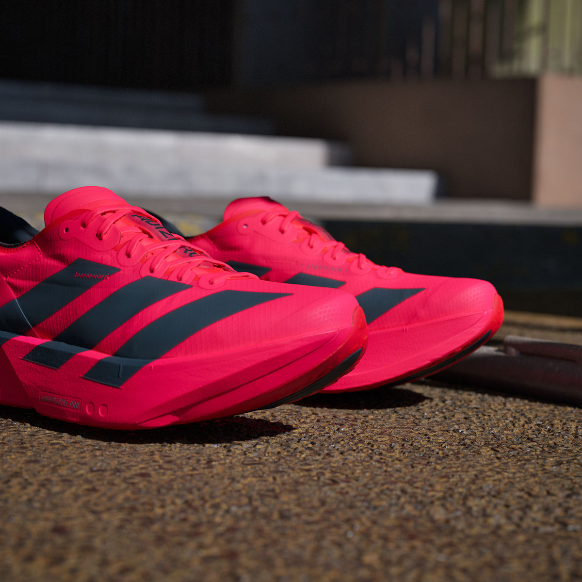 Adidas Adizero Adios PRO 4 M Sneakers - Blue / White / Magic Lime - view 8