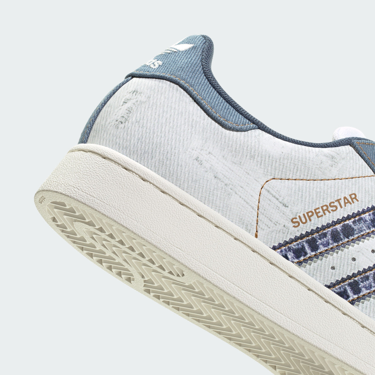 Adidas Superstar II Sneakers - Chalk White / Soft Ink Blue - view 7