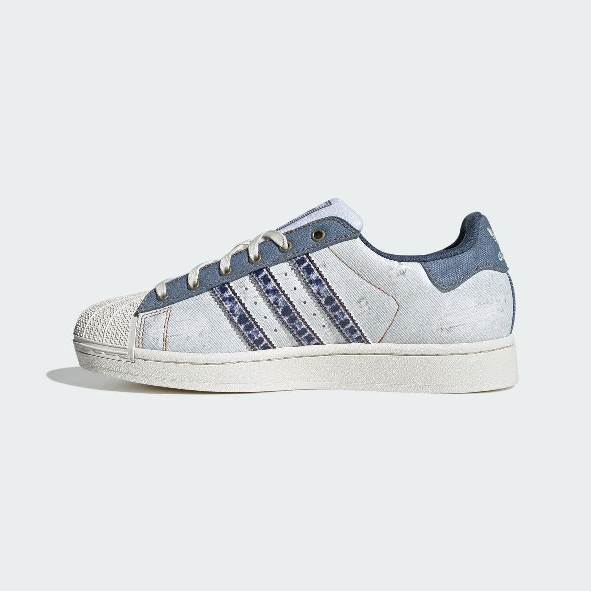 Adidas Superstar II Sneakers - Chalk White / Soft Ink Blue - view 2