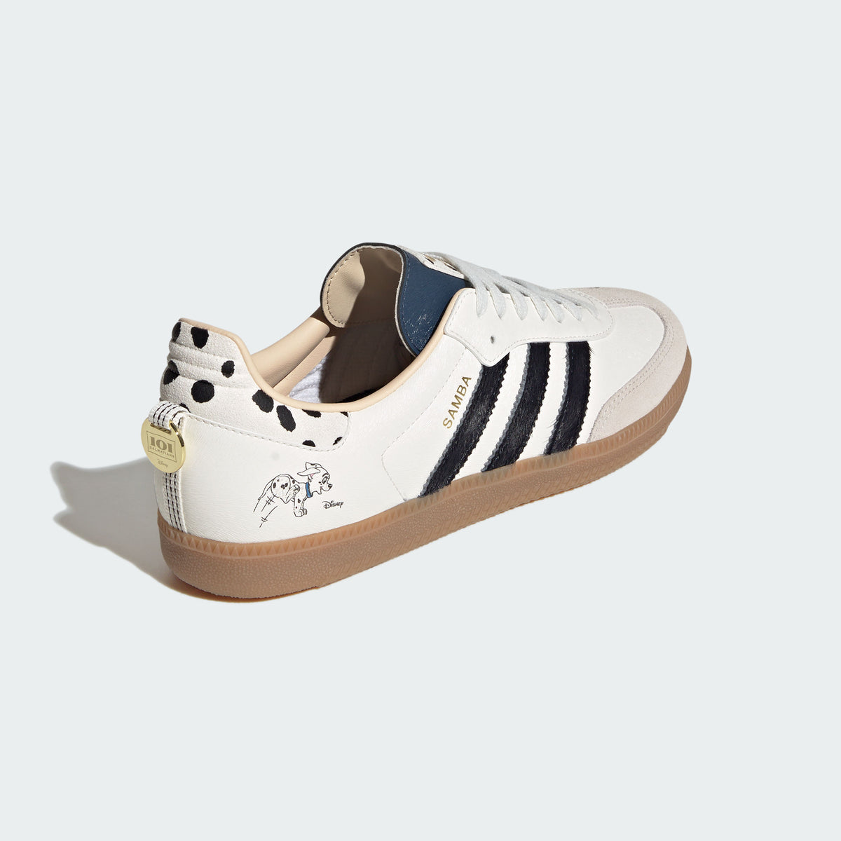 Adidas Samba OG Sneakers - White / Black / Gold - view 8