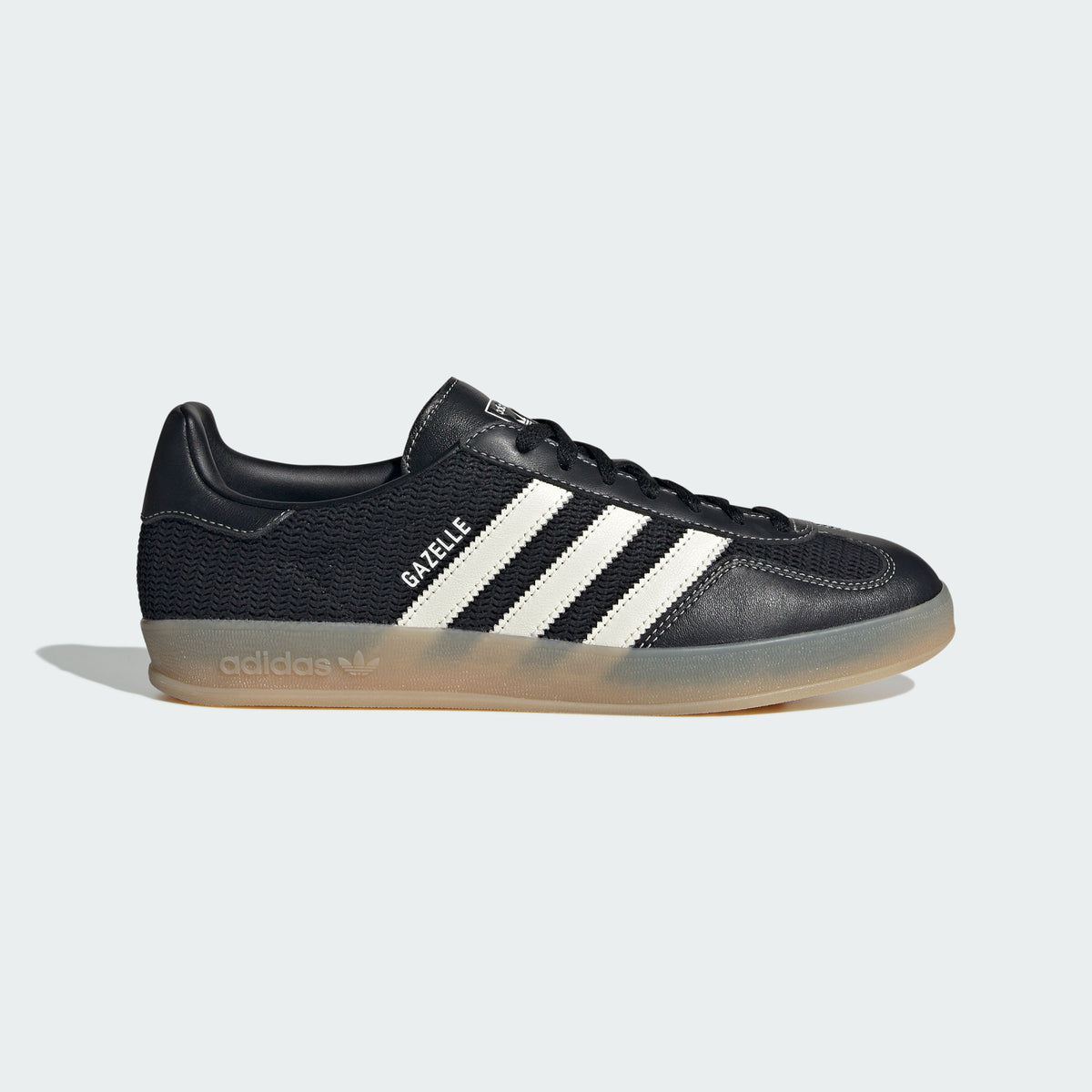 Adidas Gazelle Indoor Sneakers - Black / Chalk White / Magic Beige - view 3
