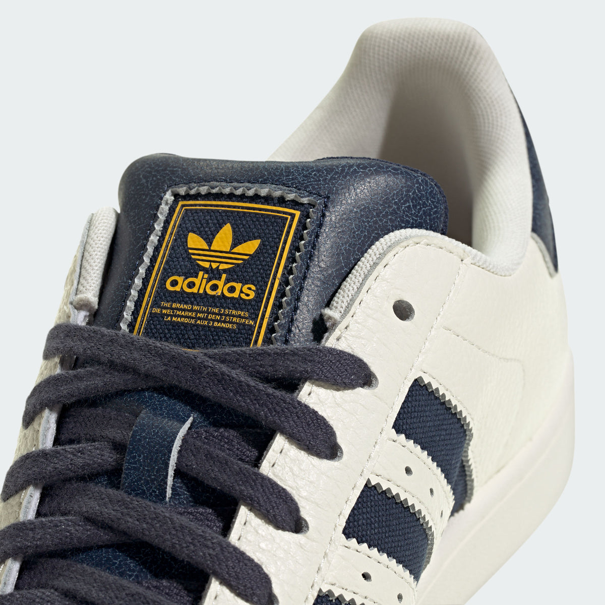 Adidas Superstar II Sneakers - Chalk White / Collegiate Navy - view 7