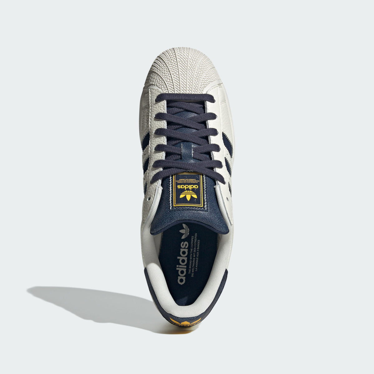 Adidas Superstar II Sneakers - Chalk White / Collegiate Navy - view 3