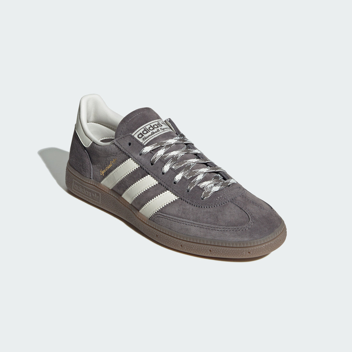 Adidas Handball Spezial Sneakers - Wild Taupe / Chalk White / Resin Yellow - view 7