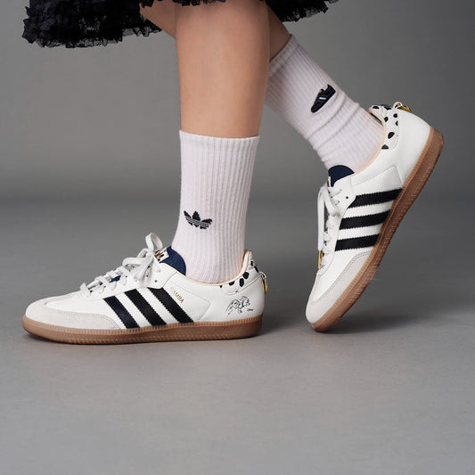 Adidas Samba OG Sneakers - White / Black / Gold - view 1