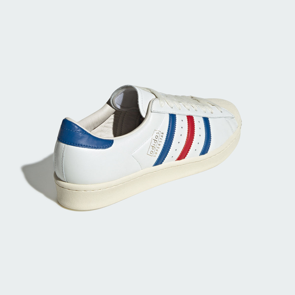 Adidas Superstar Vintage MiG Sneakers - Crystal White / Blue / Better Scarlet - view 7