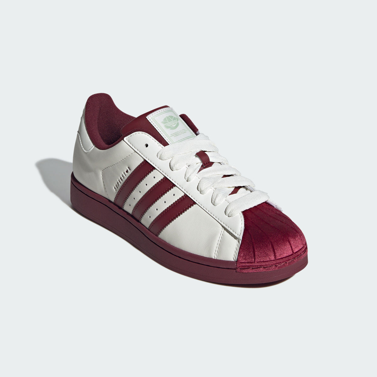 Adidas Superstar II Sneakers - Chalk White / Shadow Red - view 5