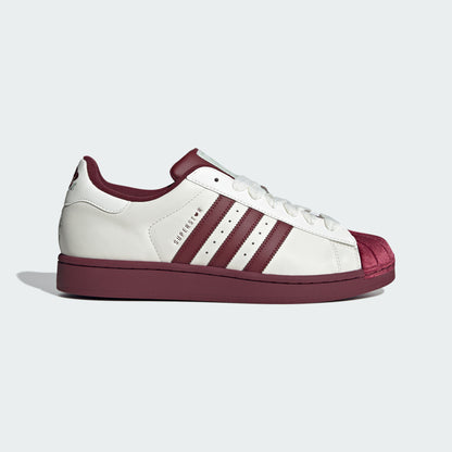 Adidas Superstar II Sneakers - Chalk White / Shadow Red - view 1