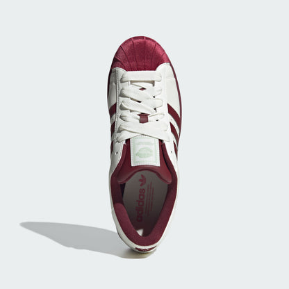 Adidas Superstar II Sneakers - Chalk White / Shadow Red - view 3