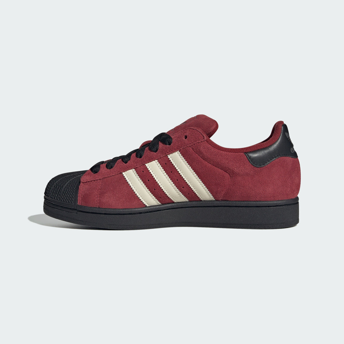 Adidas Superstar II Sneakers - Dark Red / Black / White - view 2