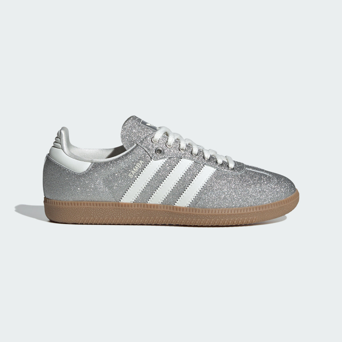 Adidas Samba OG W Sneakers - Silver Metallic / Chalk White - view 5