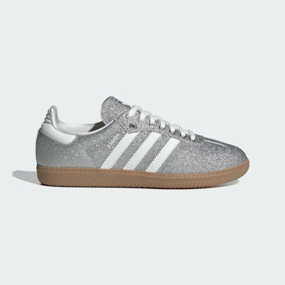 Adidas Samba OG W Sneakers - Silver Metallic / Chalk White - view 5