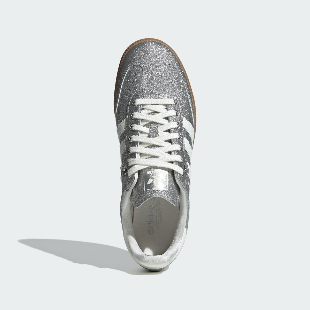 Adidas Samba OG W Sneakers - Silver Metallic / Chalk White - view 7