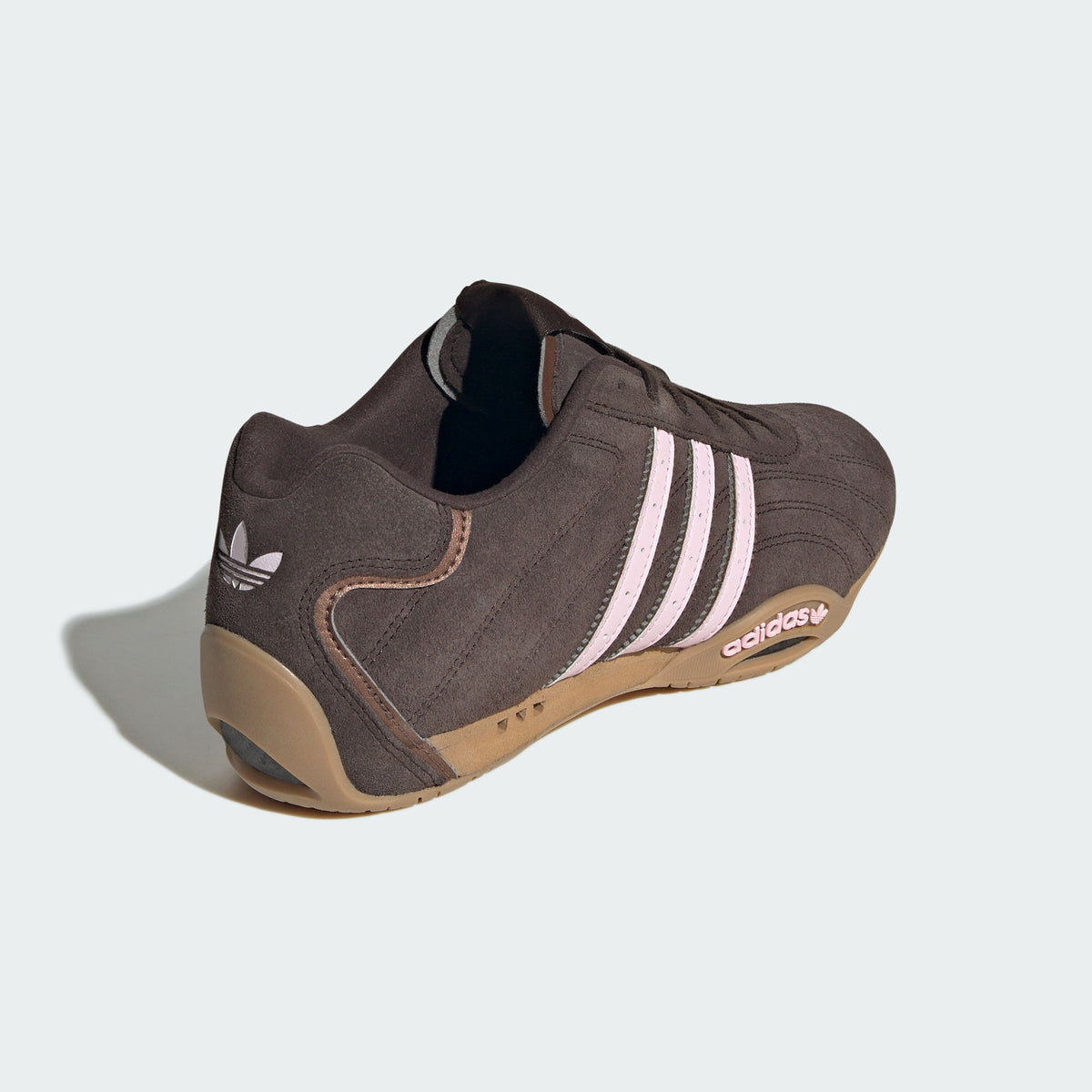 Adidas Adiracer LO W Sneakers - Dark Brown / Clear Pink / Resin Yellow - view 7