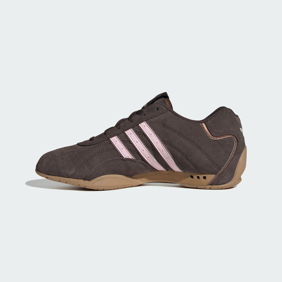 Adidas Adiracer LO W Sneakers - Dark Brown / Clear Pink / Resin Yellow - view 2