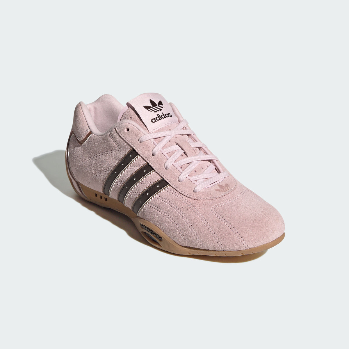 Adidas Adiracer LO W Sneakers - Dark Brown / Clear Pink / Resin Yellow - view 5