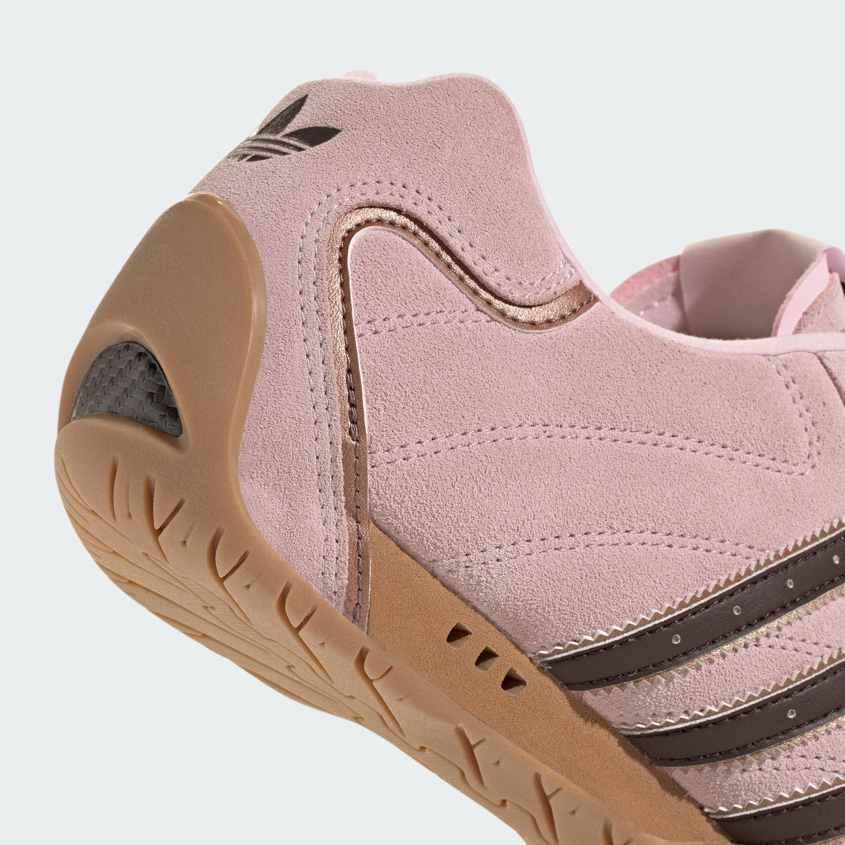 Adidas Adiracer LO W Sneakers - Dark Brown / Clear Pink / Resin Yellow - view 8