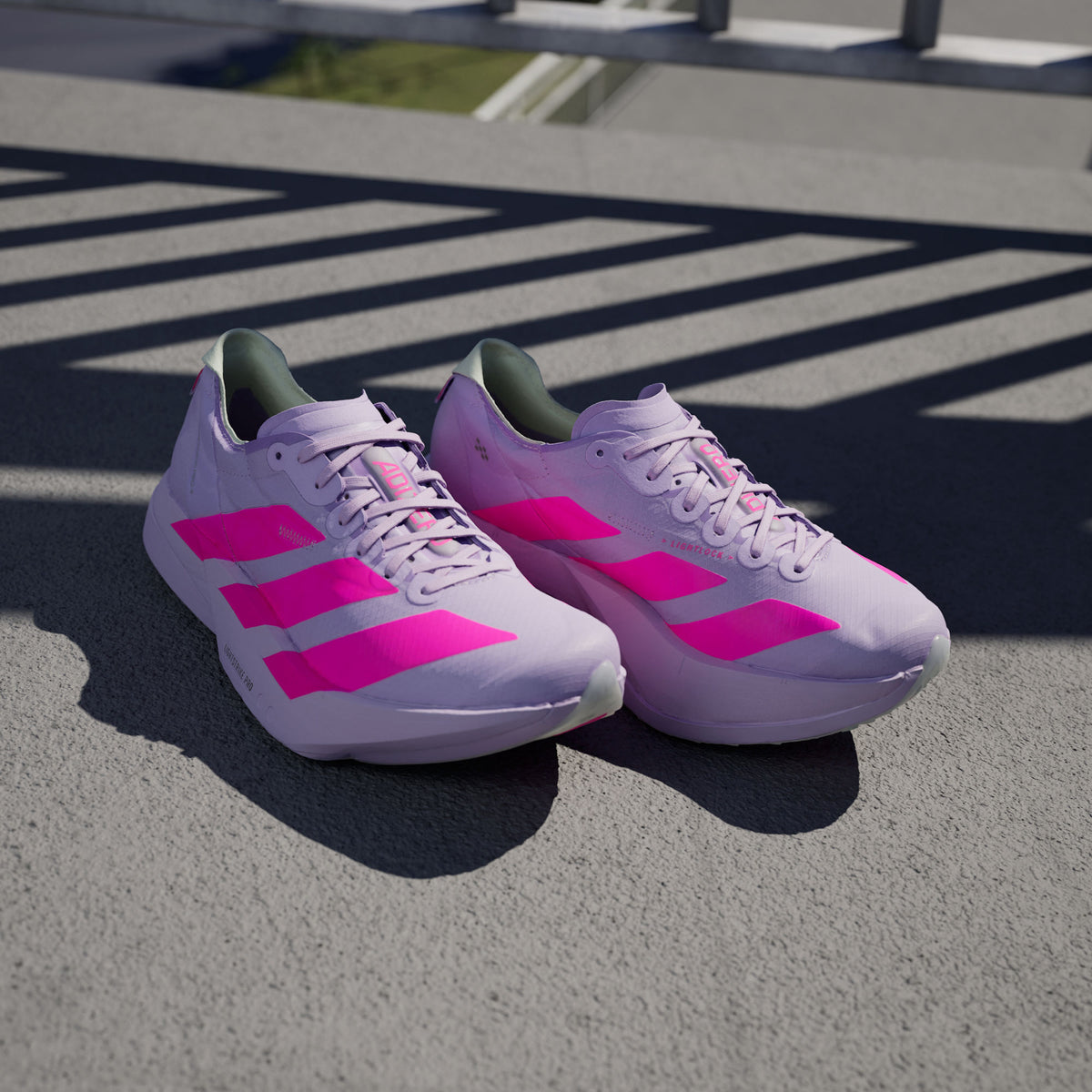 Adidas Adizero Adios PRO 4 W Sneakers - Powder Plum / Bright Pink - view 4